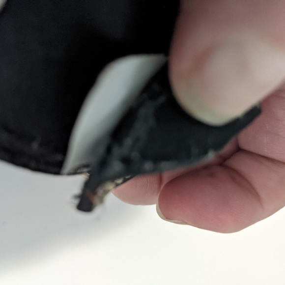 Western Riveted Faux Leather Belt Large Silver Tone Buckle & Rivets Unisex 50" - Picture 8 of 10